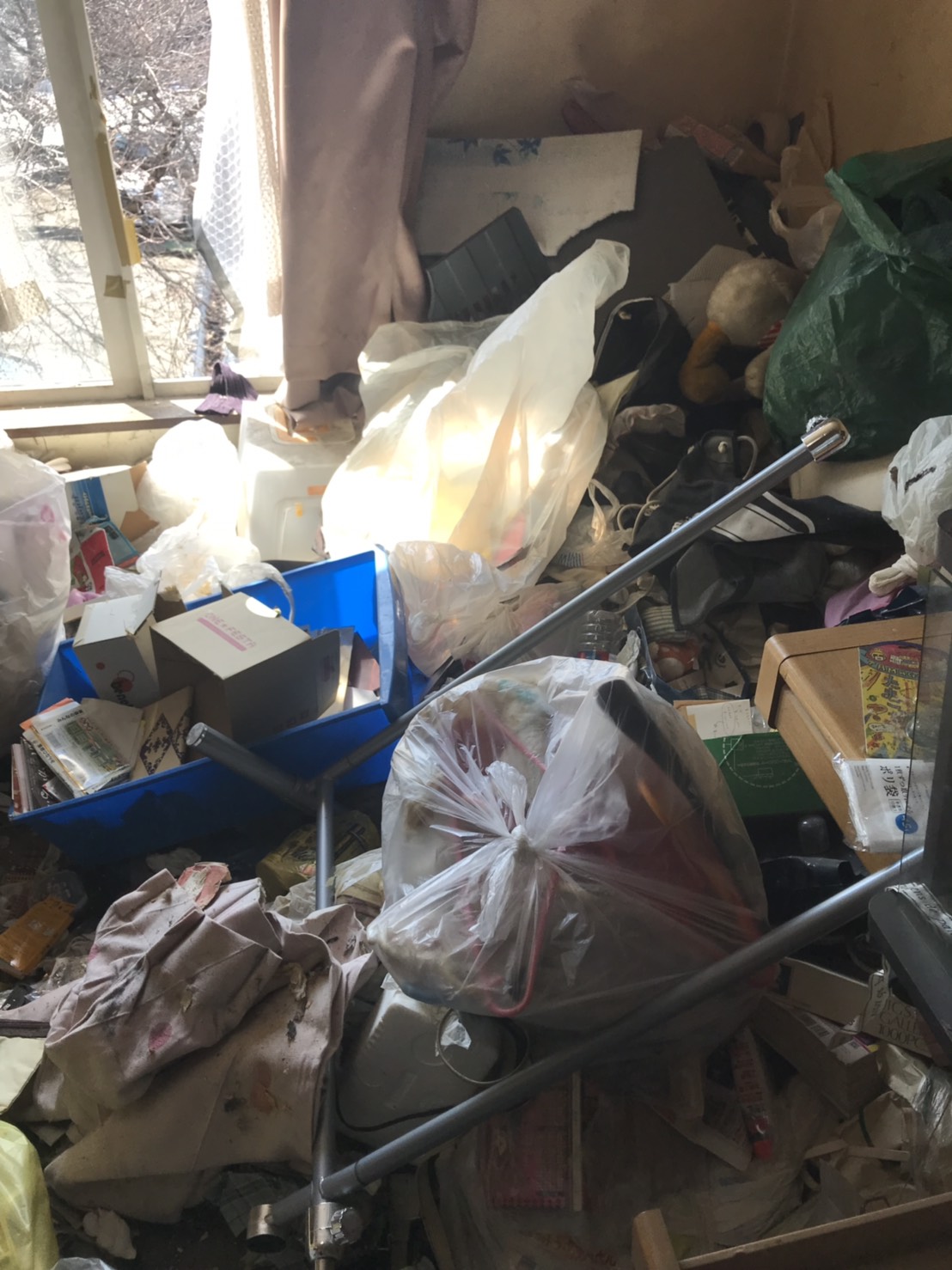 札幌市西区ゴミ屋敷