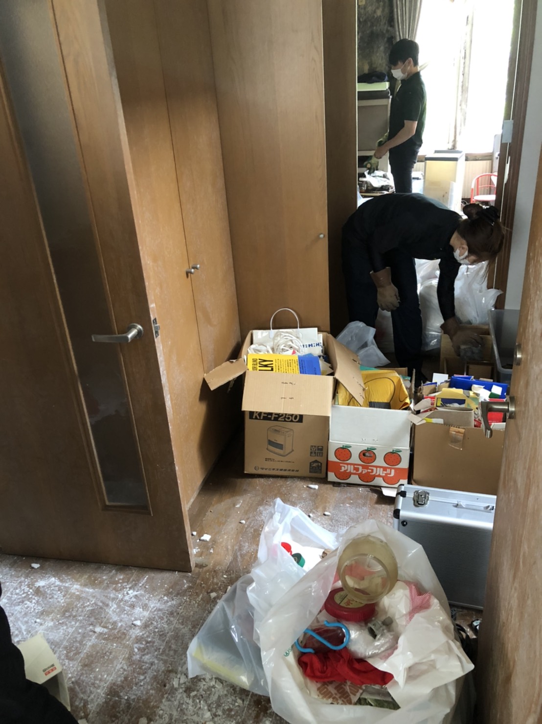 遺品整理　札幌　解体　残置物3