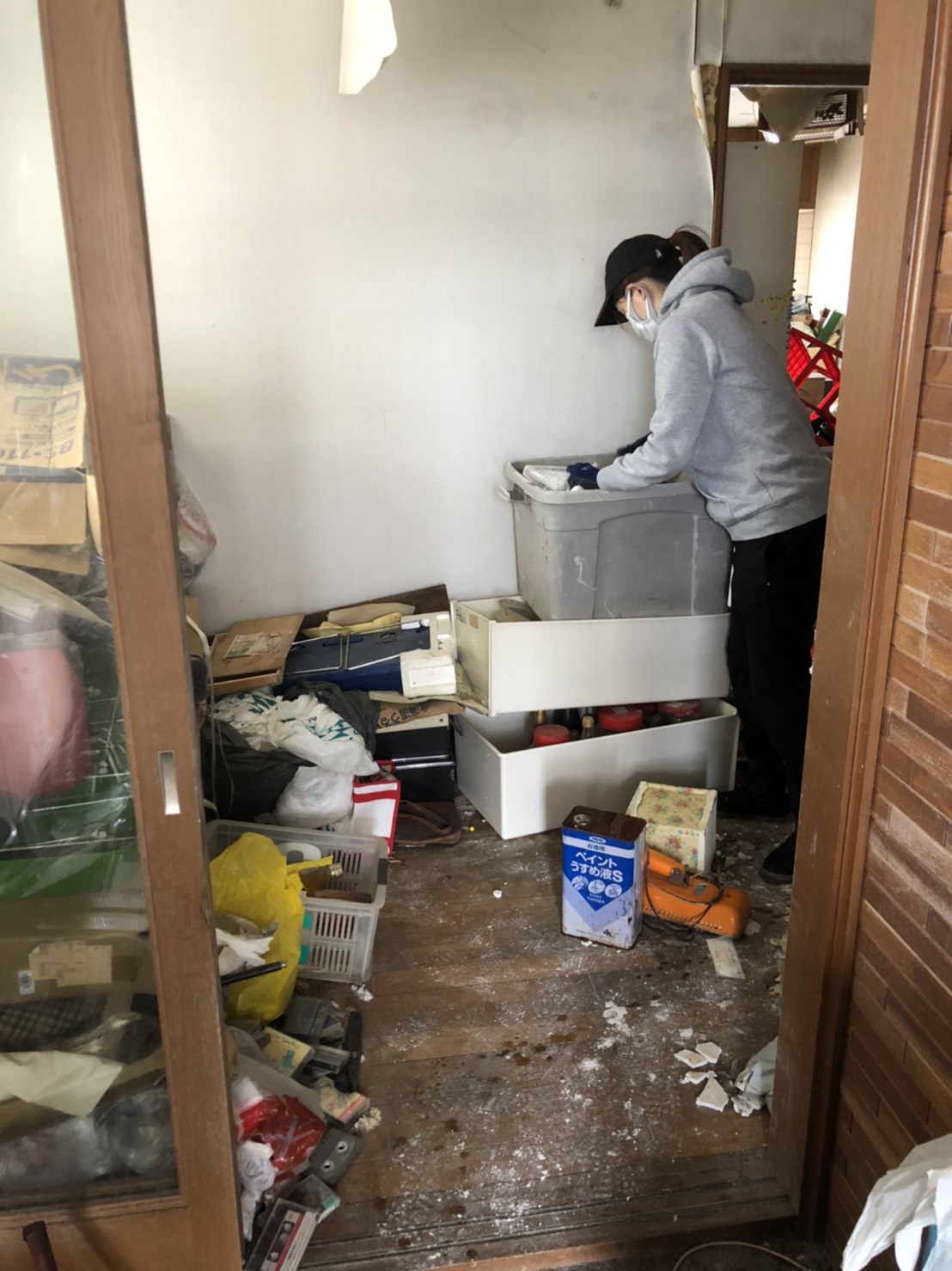 遺品整理　札幌　解体　残置物4