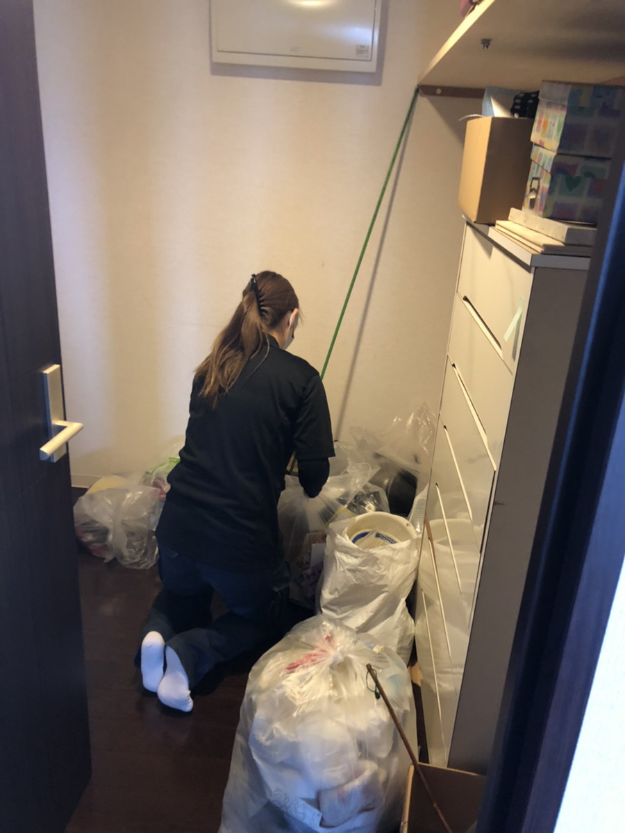 札幌市厚別区遺品整理片付け作業